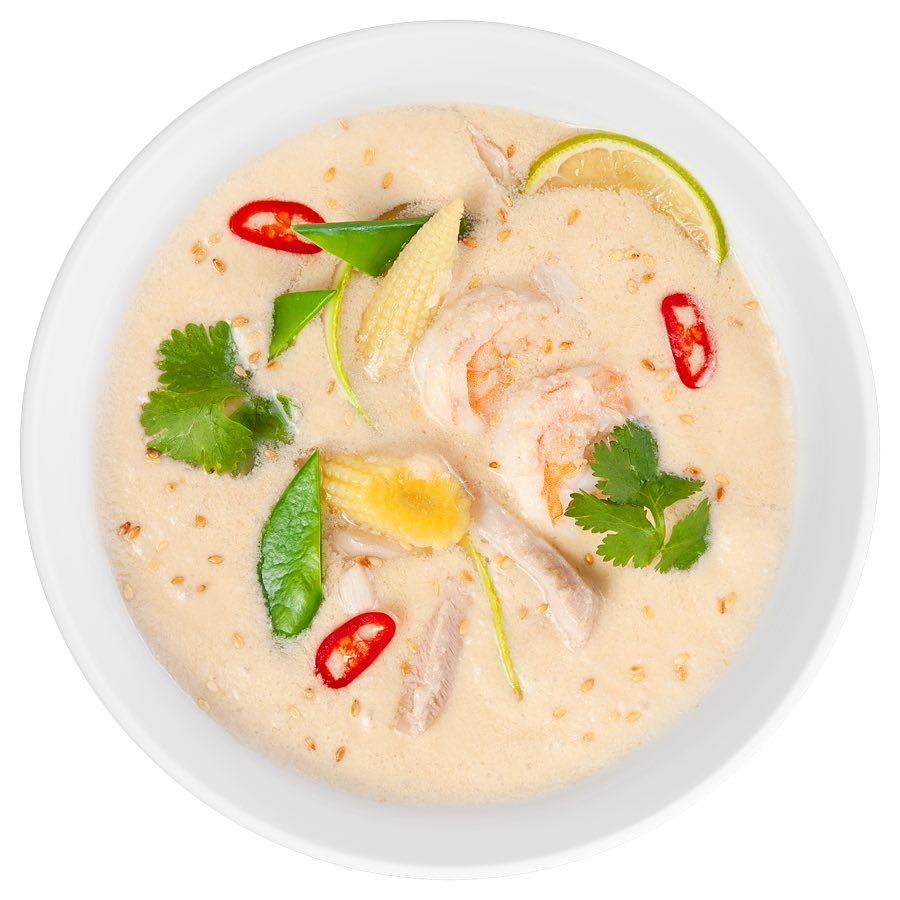 Тайский кокосовый суп